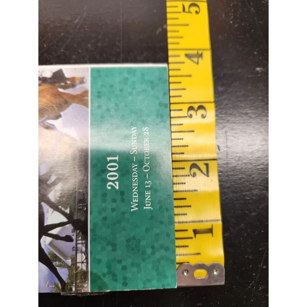 2001 Arlington Park Brochure - Closed Horse Race Facility